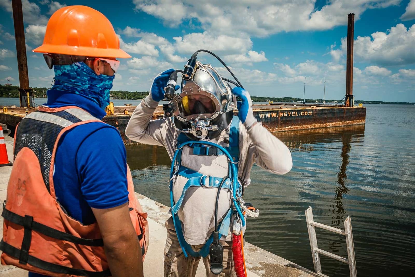 National Marine and Diving Service Photo Project Gallery Call 3214126611 Commercial Diving